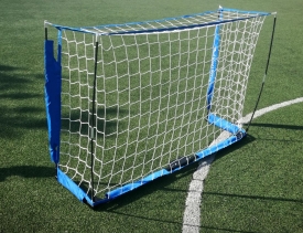 Sulankstomi nešiojami futbolo vartai 1,80 x 1,20 m