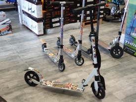 Paspirtukas HEPROS XXXL BigWheel white